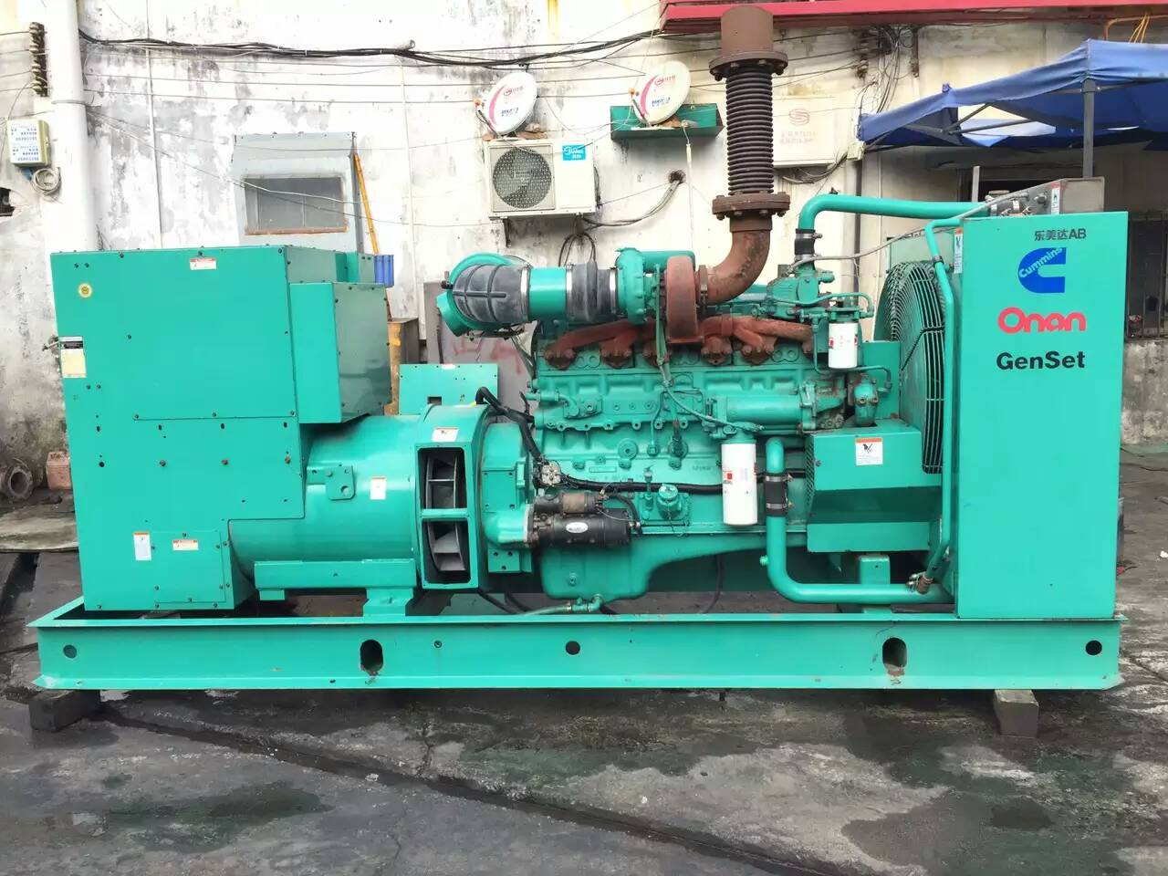 北流租赁发电机-柴油发电机不正常冒烟的原因